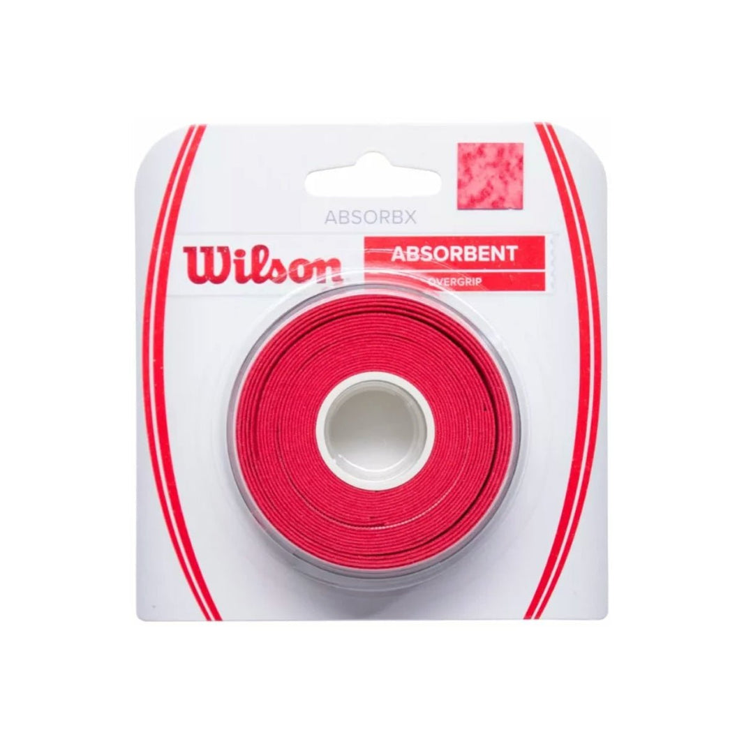Wilson Absorbent Overgrip Red