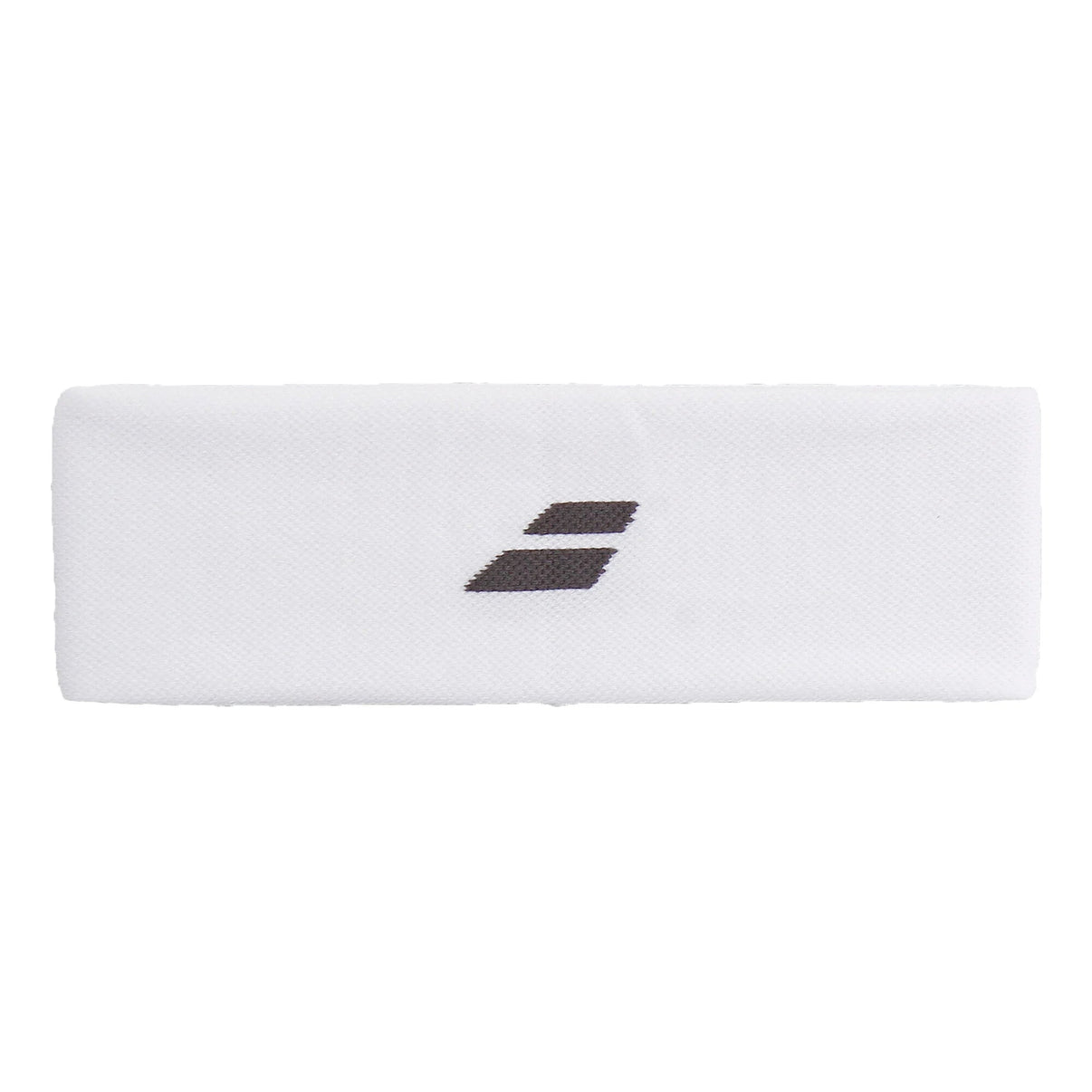 Babolat Logo Headband Vit/svart - Tennisbutiken