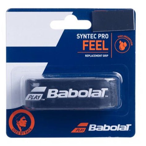 Babolat Syntec Pro Grip Feel Grundlinda Black/White - Tennisbutiken