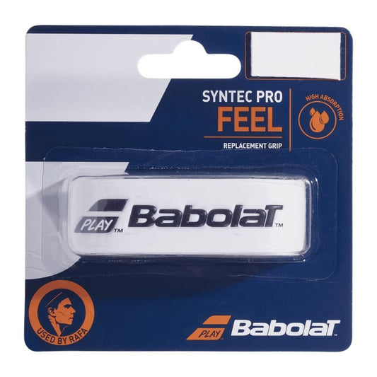 Babolat Syntec Pro Grip X 1 Grundlinda White - Tennisbutiken