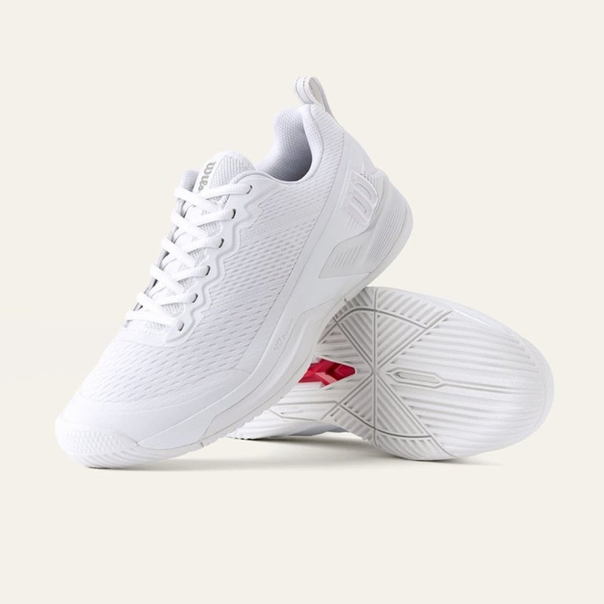 Wilson Rush Pro 4.5 White/White/Black - Tennisbutiken