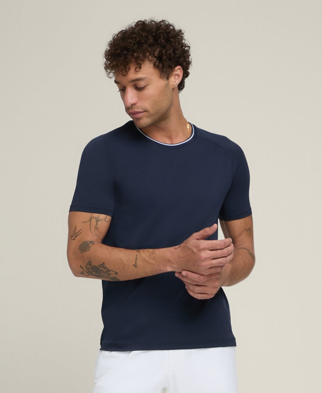 Wilson Team Seamless Crew - Classic Navy - Tennisbutiken