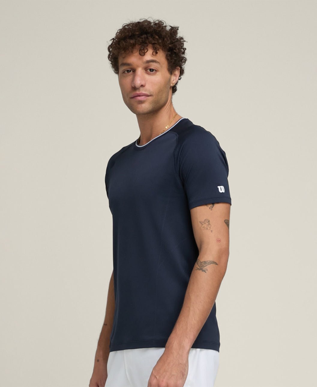 Wilson Team Seamless Crew - Classic Navy - Tennisbutiken