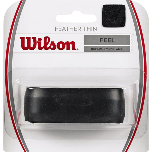 Wilson Grundlinda Feather Thin Svart - Tennisbutiken