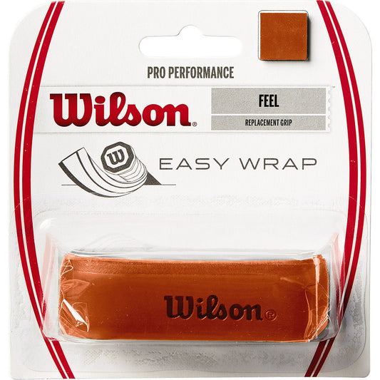 Wilson Grundlinda Pro Performance Easy Wrap Brun - Tennisbutiken