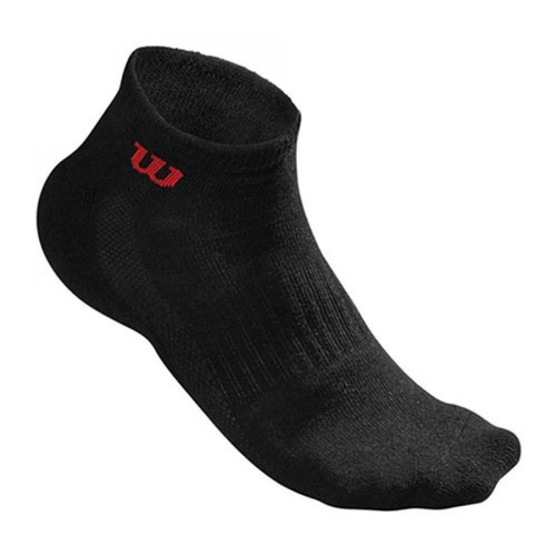 Wilson Quarter sock 3x svart 39 - 46 - Tennisbutiken