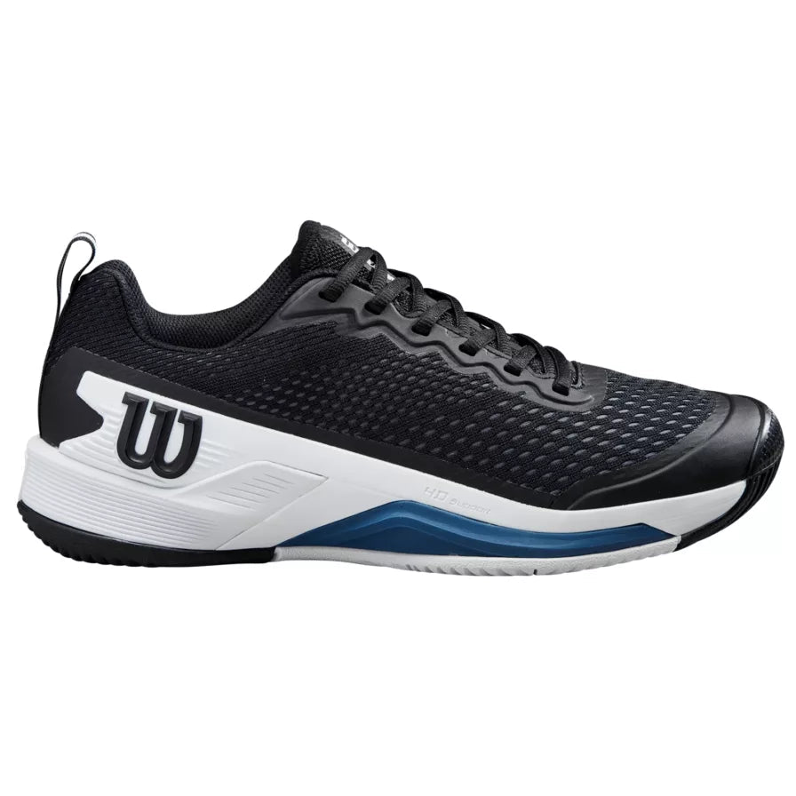 Wilson Rush Pro 4.5 Black/White/Blue - Tennisbutiken