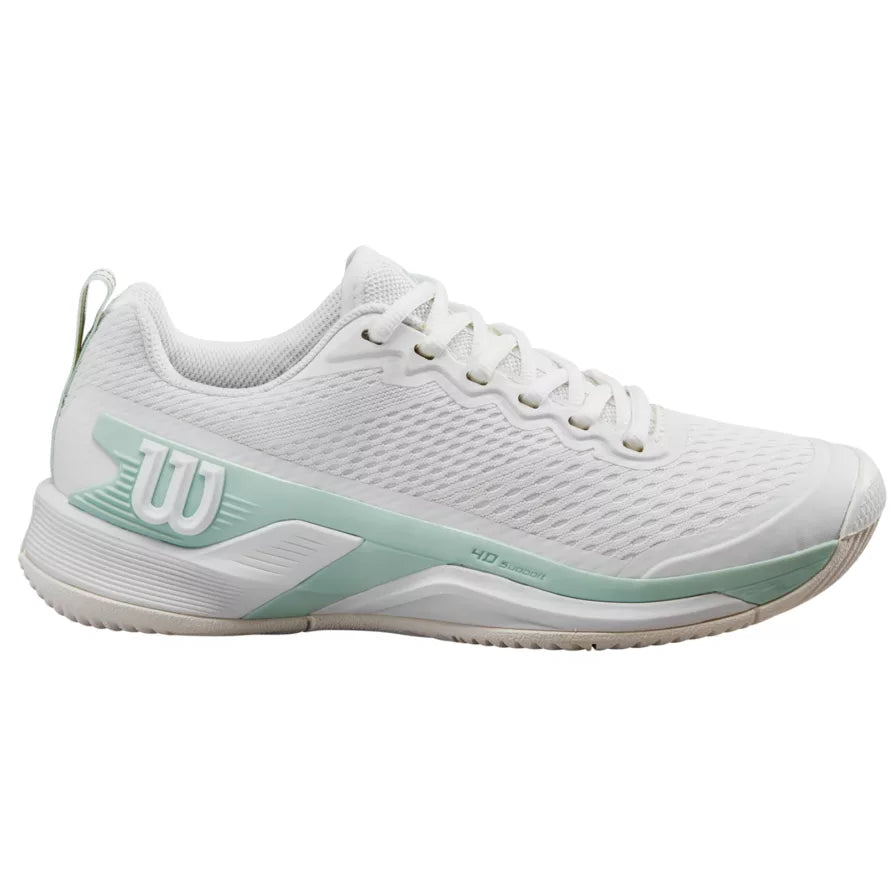 Wilson Rush Pro 4.5 Women White/Surf Spray/Tofu - Tennisbutiken