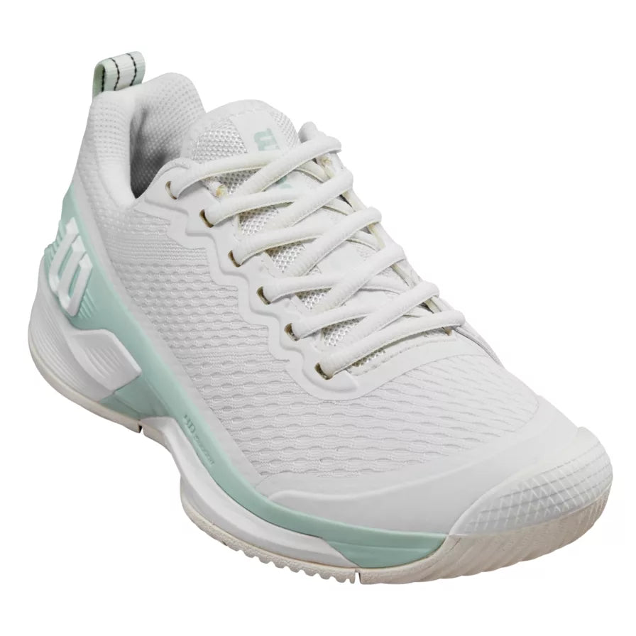 Wilson Rush Pro 4.5 Women White/Surf Spray/Tofu - Tennisbutiken