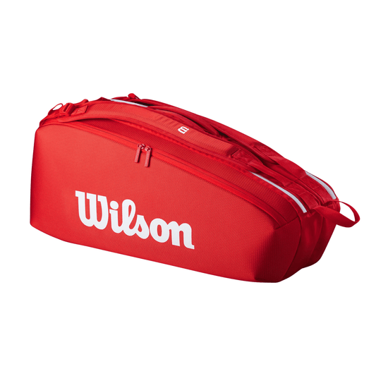 Wilson Super Tour Red 6PK 2025 - Tennisbutiken