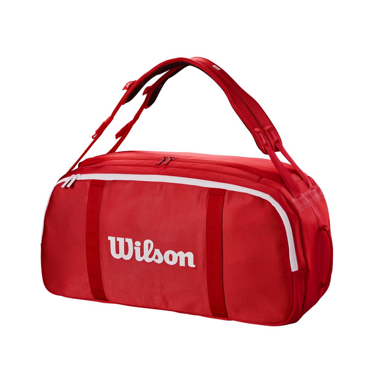 Wilson Super Tour Red Coaches Duffel - Tennisbutiken