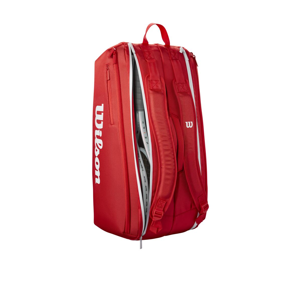 Wilson Supertour 9pk Red 2025 - Tennisbutiken