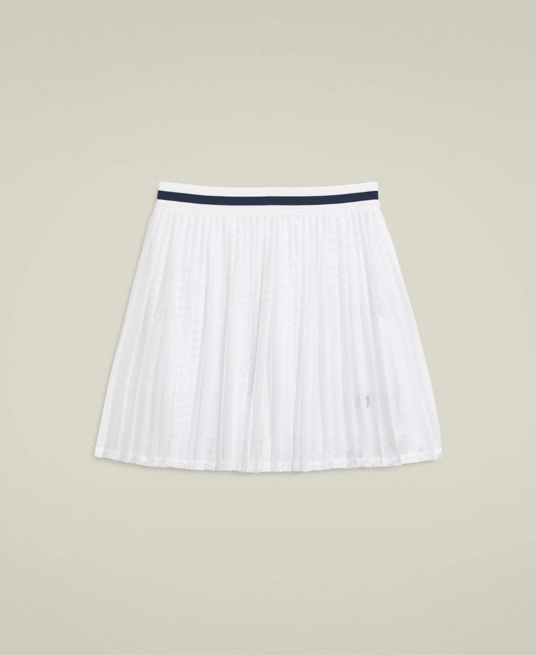Wilson Team Pleated Skirt Bright White - Tennisbutiken