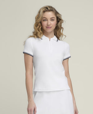 Wilson Team Polo Bright White - Tennisbutiken
