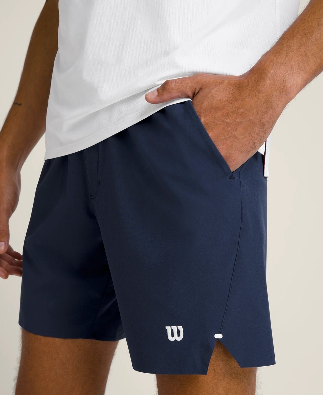 Wilson Team Shorts 7" Classic Navy - Tennisbutiken