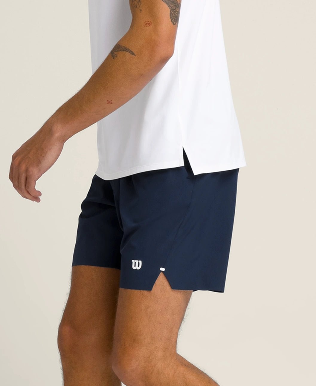 Wilson Team Shorts 7" Classic Navy - Tennisbutiken
