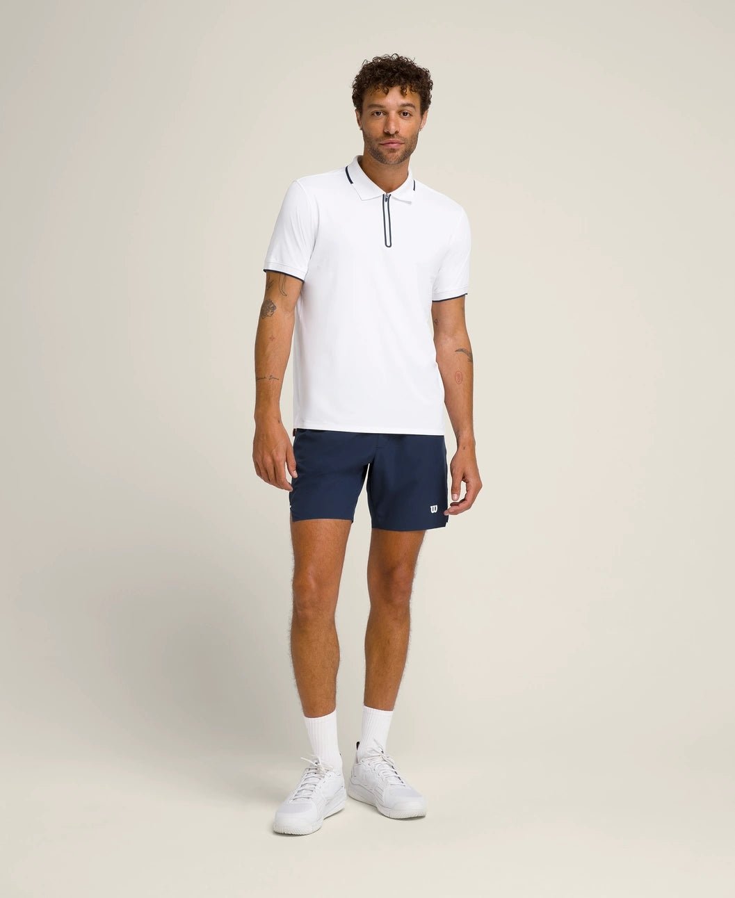 Wilson Team Shorts 7" Classic Navy - Tennisbutiken