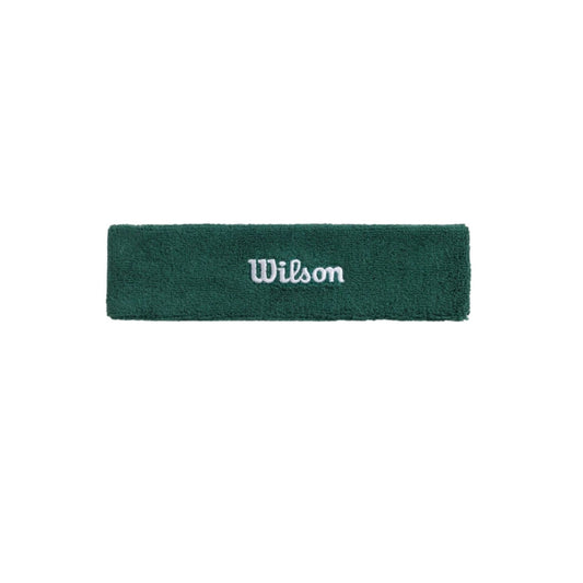 Wilson Terry Logo Headband green - Tennisbutiken