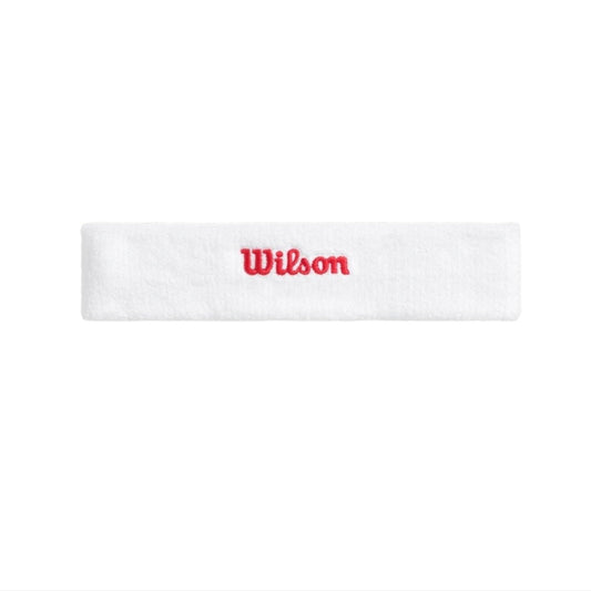 Wilson Headband Vit - Tennisbutiken