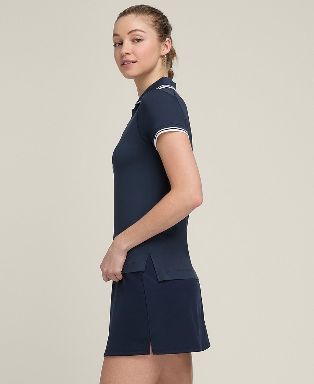Wilson Team Polo Classic Navy - Tennisbutiken