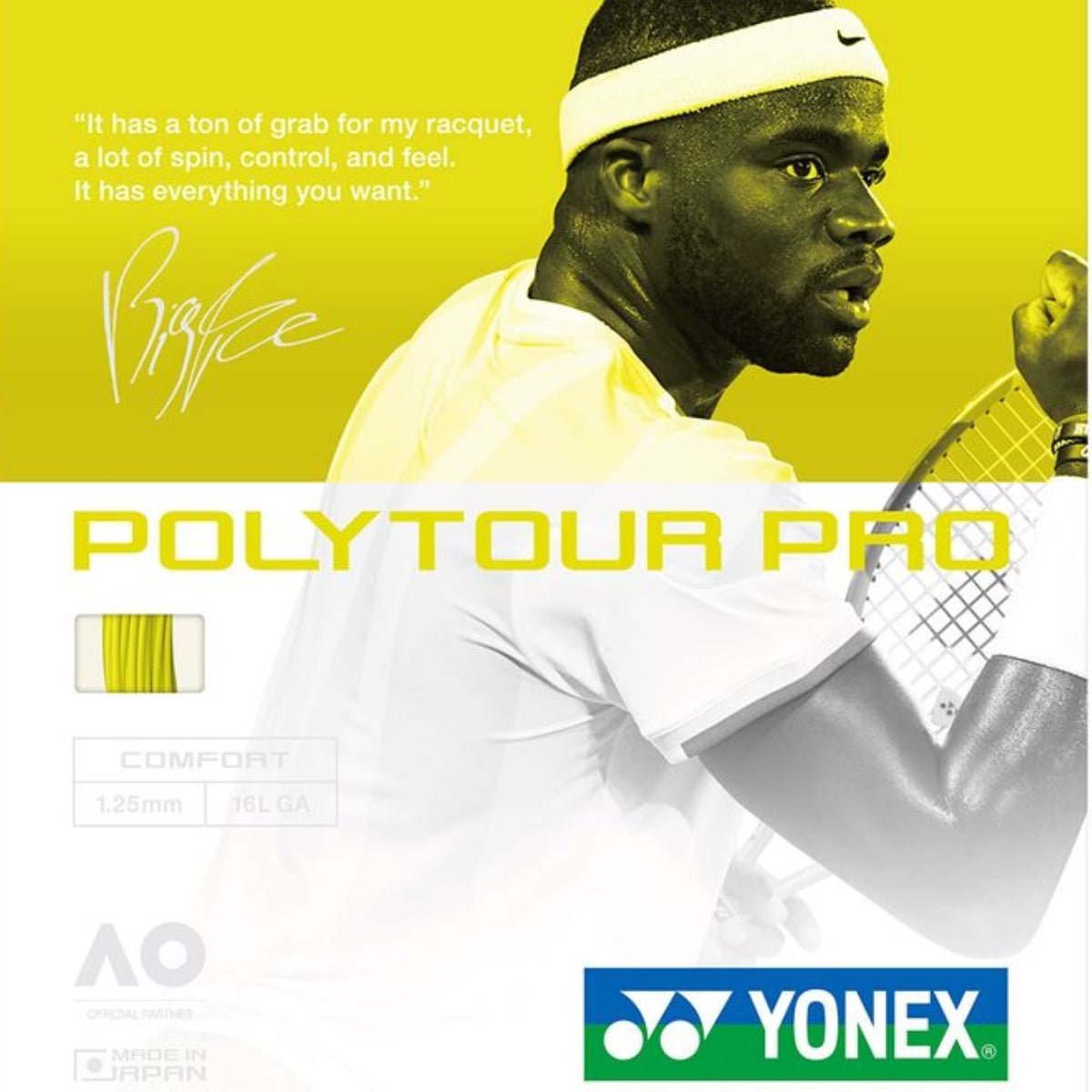 Yonex Poly Tour Pro Flash Yellow Set - Tennisbutiken