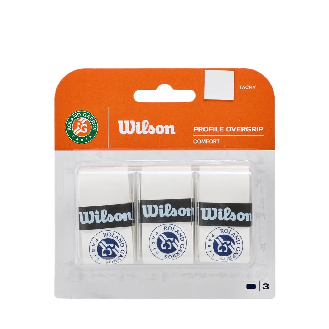 Wilson Pro Overgrip Roland Garros 3-pack