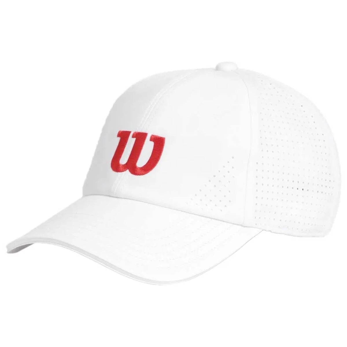 Wilson Active Perforated Cap white - Tennisbutiken