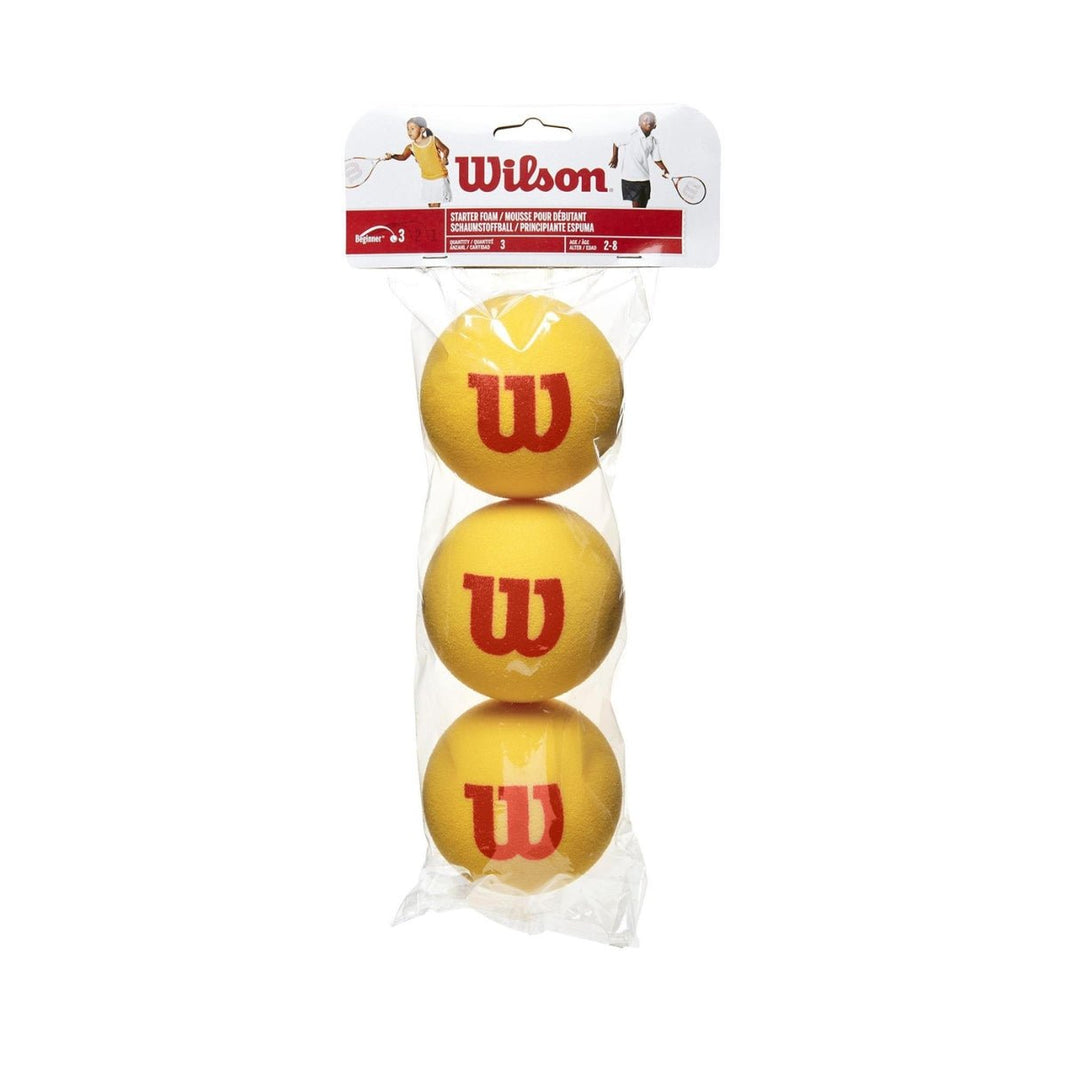 Wilson Starter Tour Schaumstoffbälle, 3er-Pack